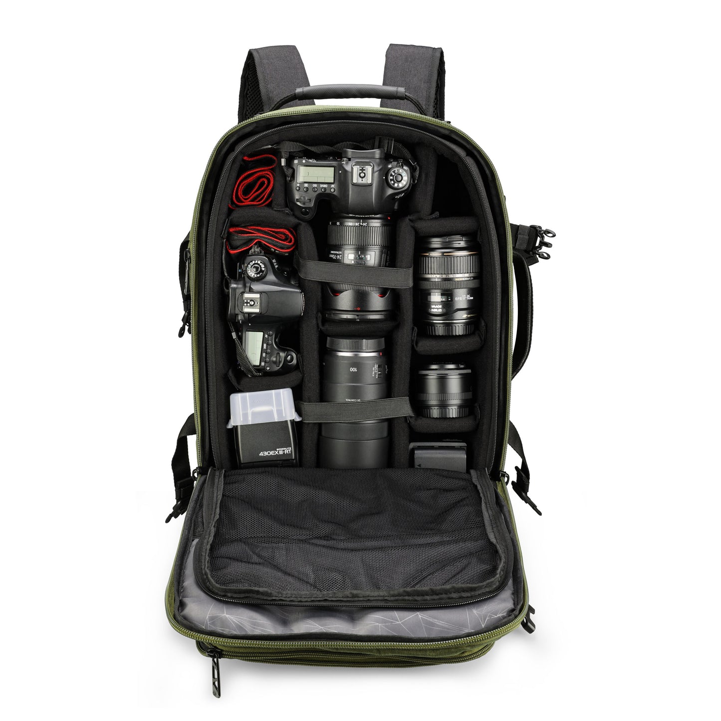 Swissdigital BERG PRO Dark Green XL Backpack | Camera Bag