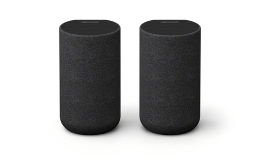 (Open Box) Sony SA-RS5 Wireless Rear Speakers with Built-in Battery for HT-A7000/A5000/A3000 and STR-AN1000 - Black