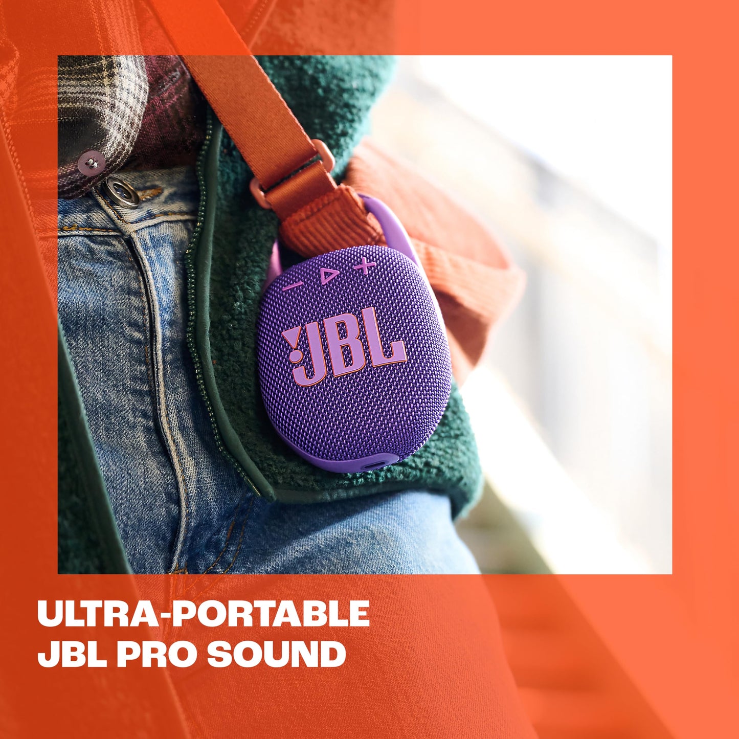 JBL Clip 5 - Ultra-Portable, Waterproof & Dustproof Bluetooth Speaker - Squad