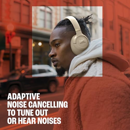 JBL Tune 780NCBT Active Noise Cancelling Over Ear Bluetooth Headphone - Black