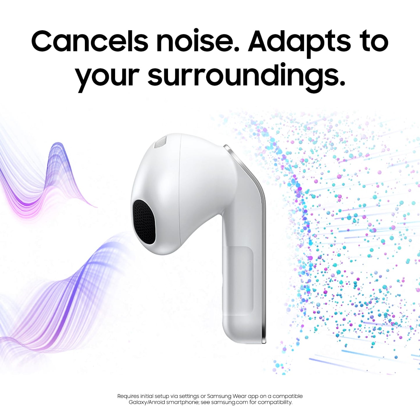 Samsung Galaxy Buds4 Bluetooth Wireless Earbud Headphones - Black - (US Version SM-R540NZKAXAR)
