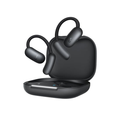 Soundcore by Anker Aerofit 2 | Secure Open-Ear Sport Earbuds - Black