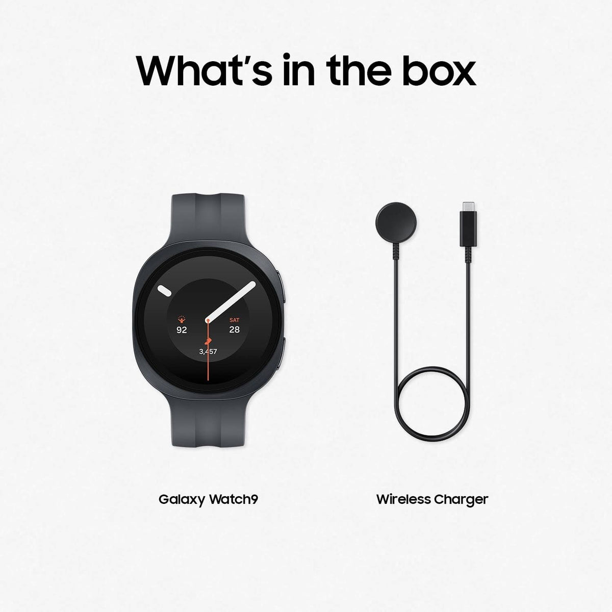 Samsung Galaxy Watch 9 40mm BT - Graphite SM-L340NZKAXAA