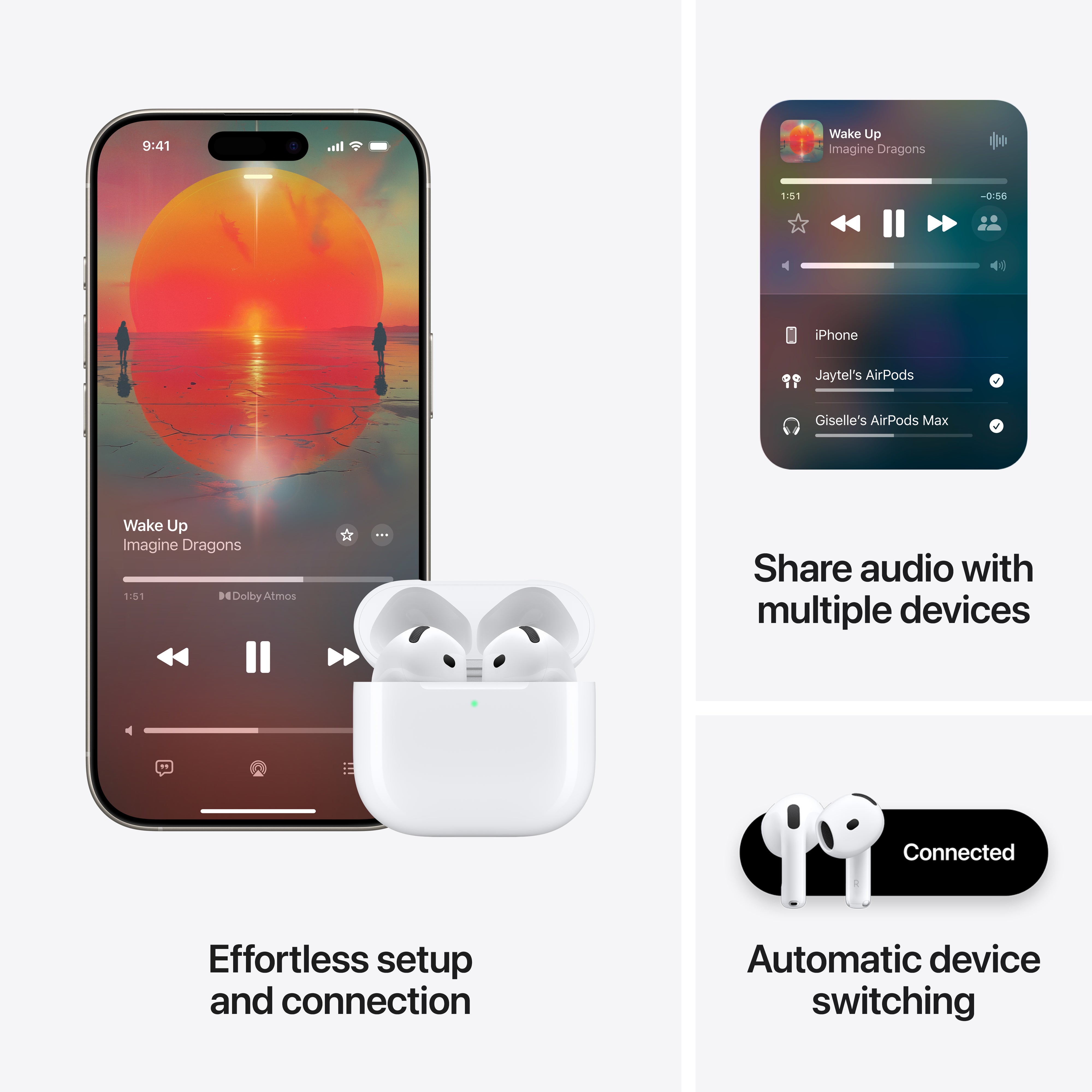 Open Box) Apple AirPods 4 - MXP63LL/A (2024)