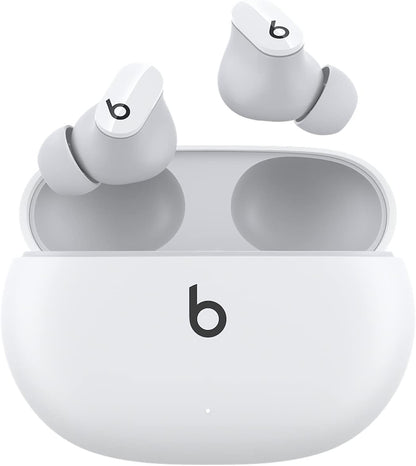 (Open Box) Beats Studio Buds - True Wireless Noise Cancelling Earphones – White (2023)