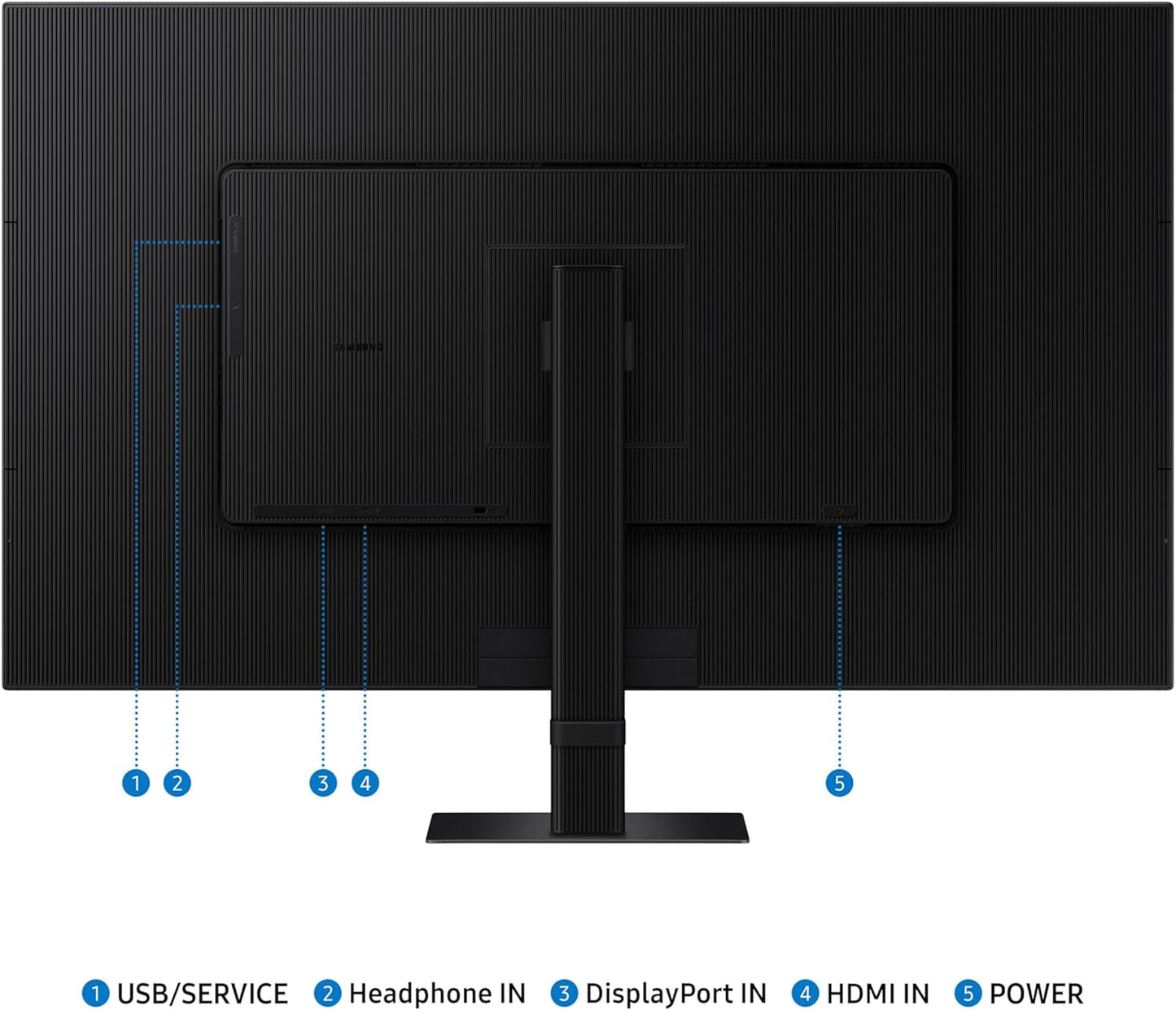 Samsung 32-in S70D 4K UHD LED Computer Monitor - LS32D702EANXGO