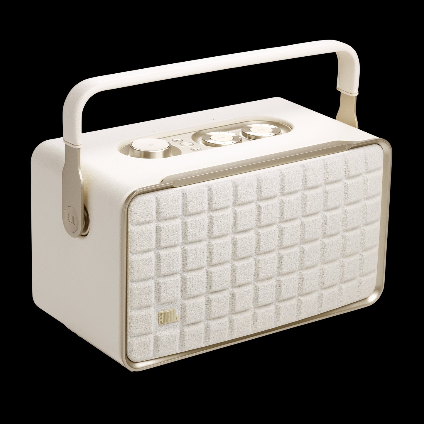 JBL Authentics 300 Alexa and Google Voice Enabled WiFi Speaker - White