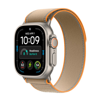 Apple Watch Ultra 4 GPS + Cellular 49mm Natural Titanium Case with Sand Trail Loop - M/L - MJAQ4LS/A (2026)