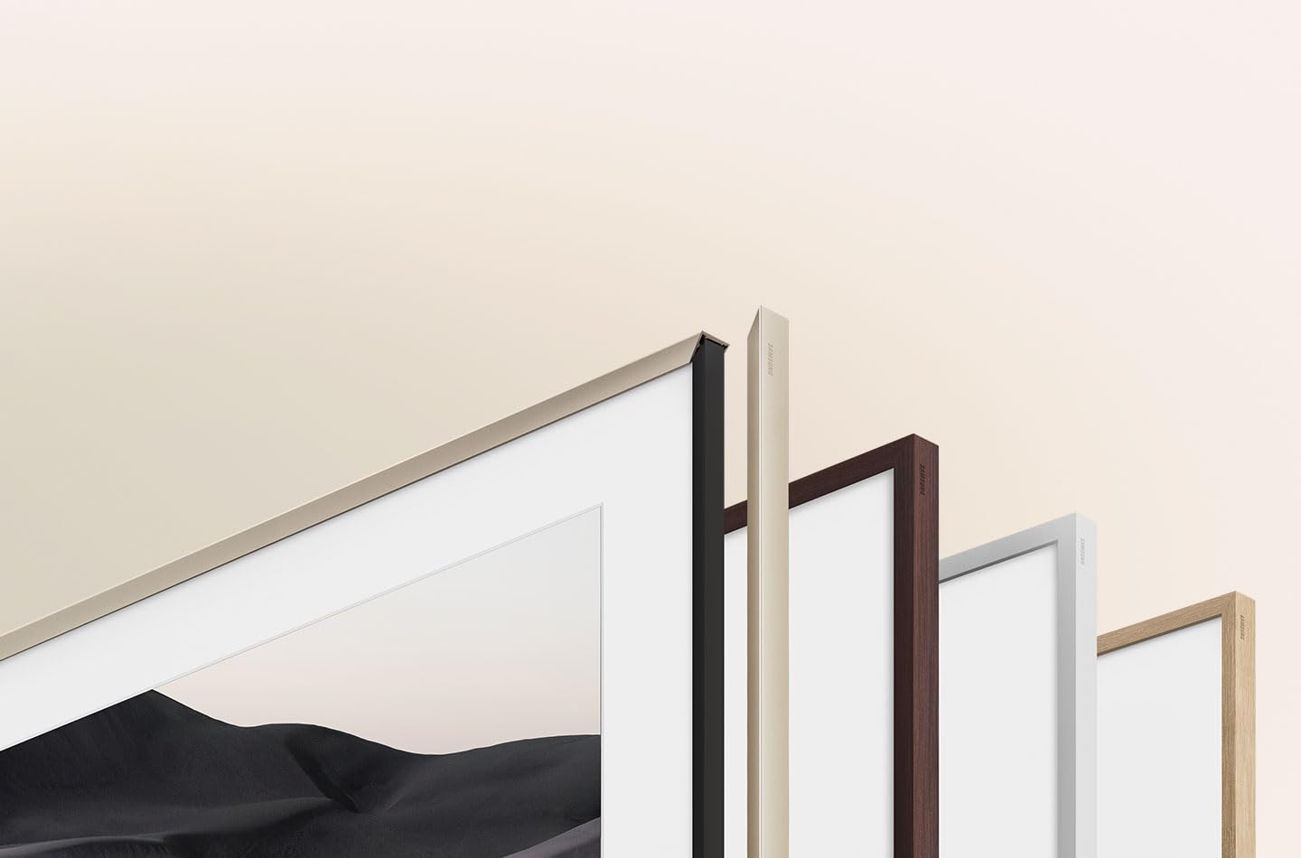 (Open Box) Samsung Customizable Bezel for 32-in The Frame TV, VG-SCFC32WTB/ZA - Modern White (2023)