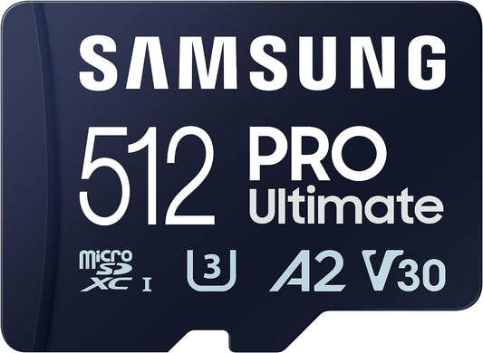 (Open Box) Samsung microSD PRO Ultimate 512B Memory Card MB-MY512SA/AM
