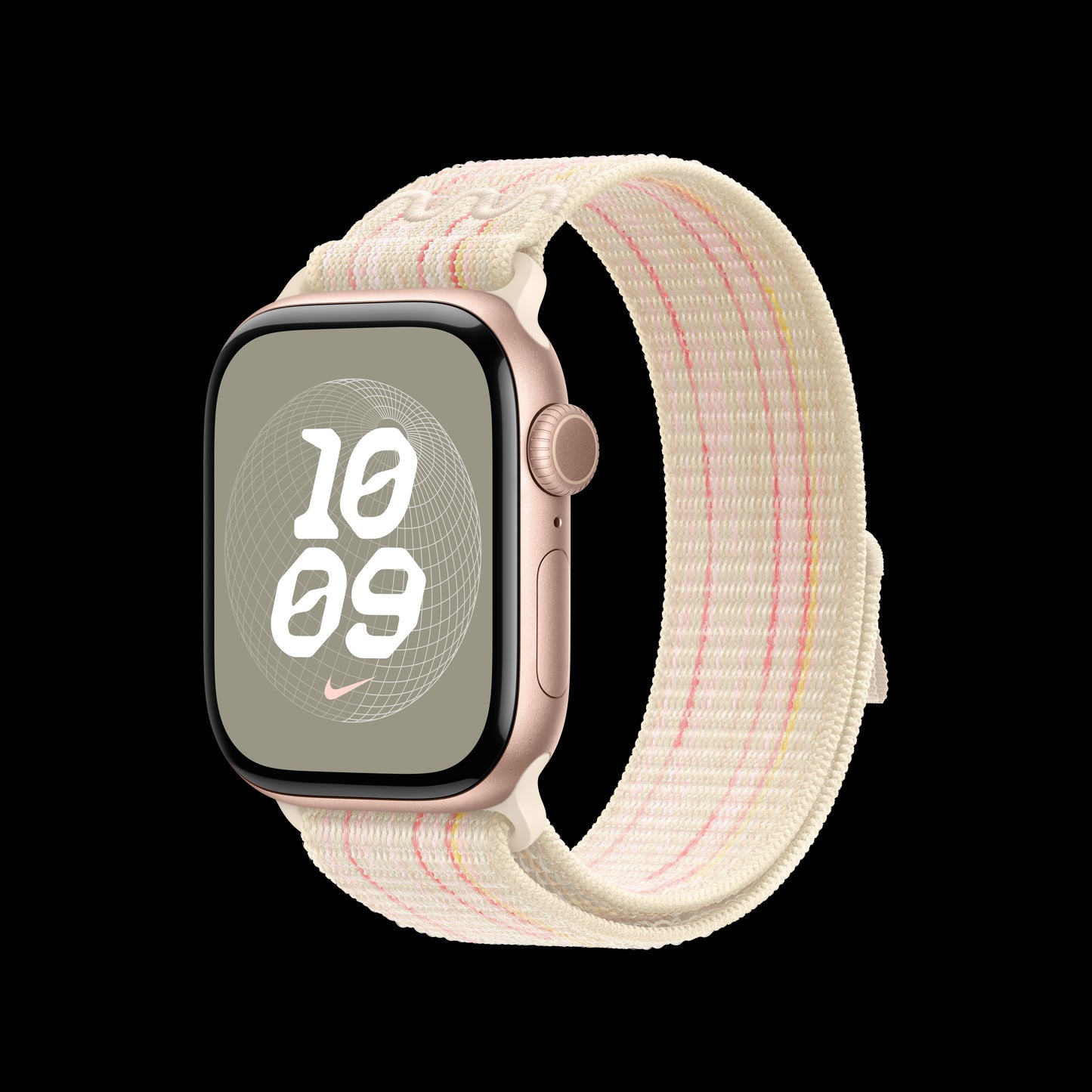 Apple 42mm Starlight/Pink Nike Sport Loop - MYJC3AM/A (2024)