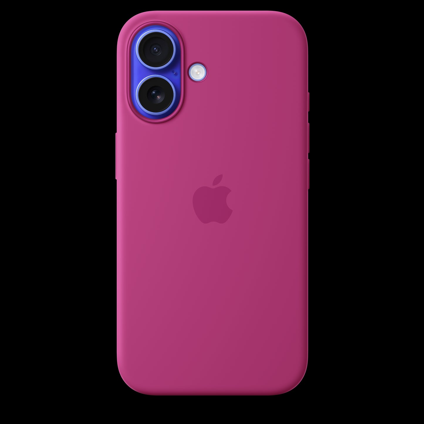 Apple iPhone 16 Silicone Case with MagSafe - Fuchsia - MYY53ZM/A (2024)