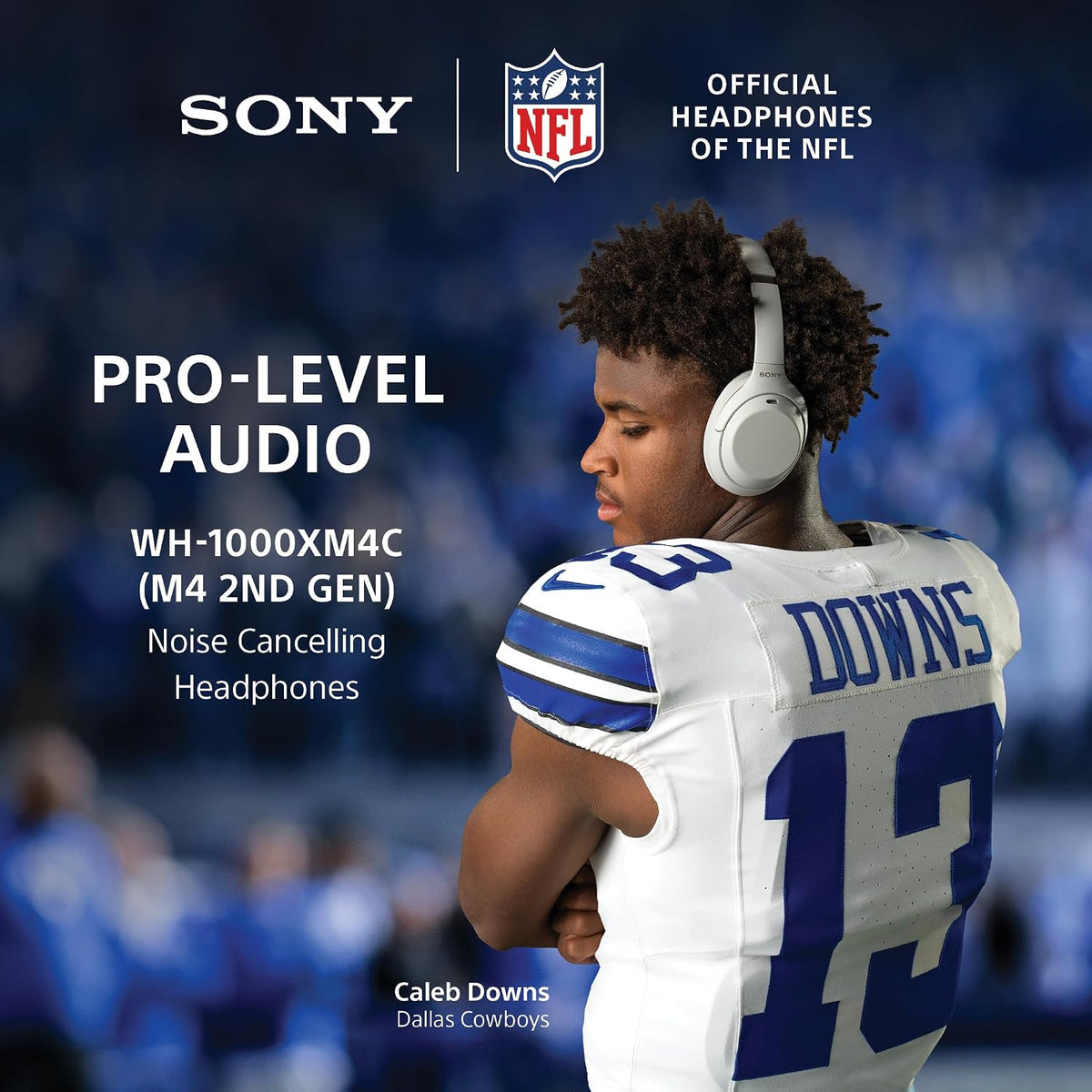 Sony WH-1000XM4C Wireless Noise Cancelling Headphones | Black (M4 2nd Gen)