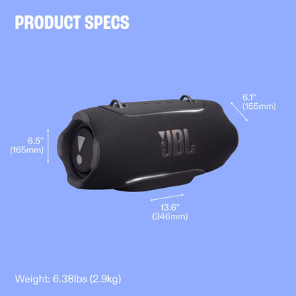 JBL Xtreme 5 Portable Bluetooth Speaker; AI Sound Boost, IPX68 - Blue