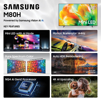 Samsung M80H 65-in LED TV - UN65M80HAFXZA (2026)