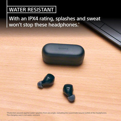 Sony WF-C510 Wireless in-Ear Bluetooth Earbud Headphones with up to 22-Hour Battery, IPX4 Water Resistance, Butter Yellow
