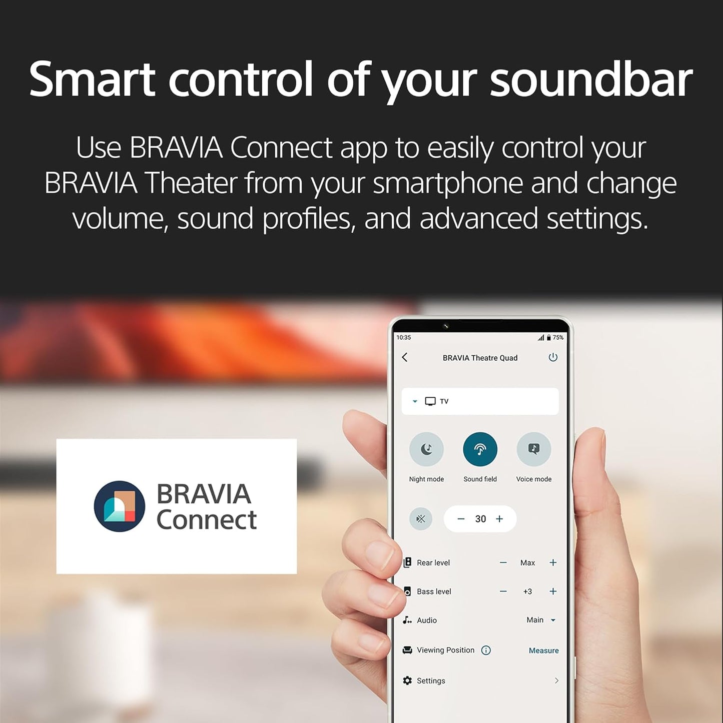 Sony HTAP710 BRAVIA Theater Bar 7 + Sub 7, Dolby Soundbar and Subwoofer Combo