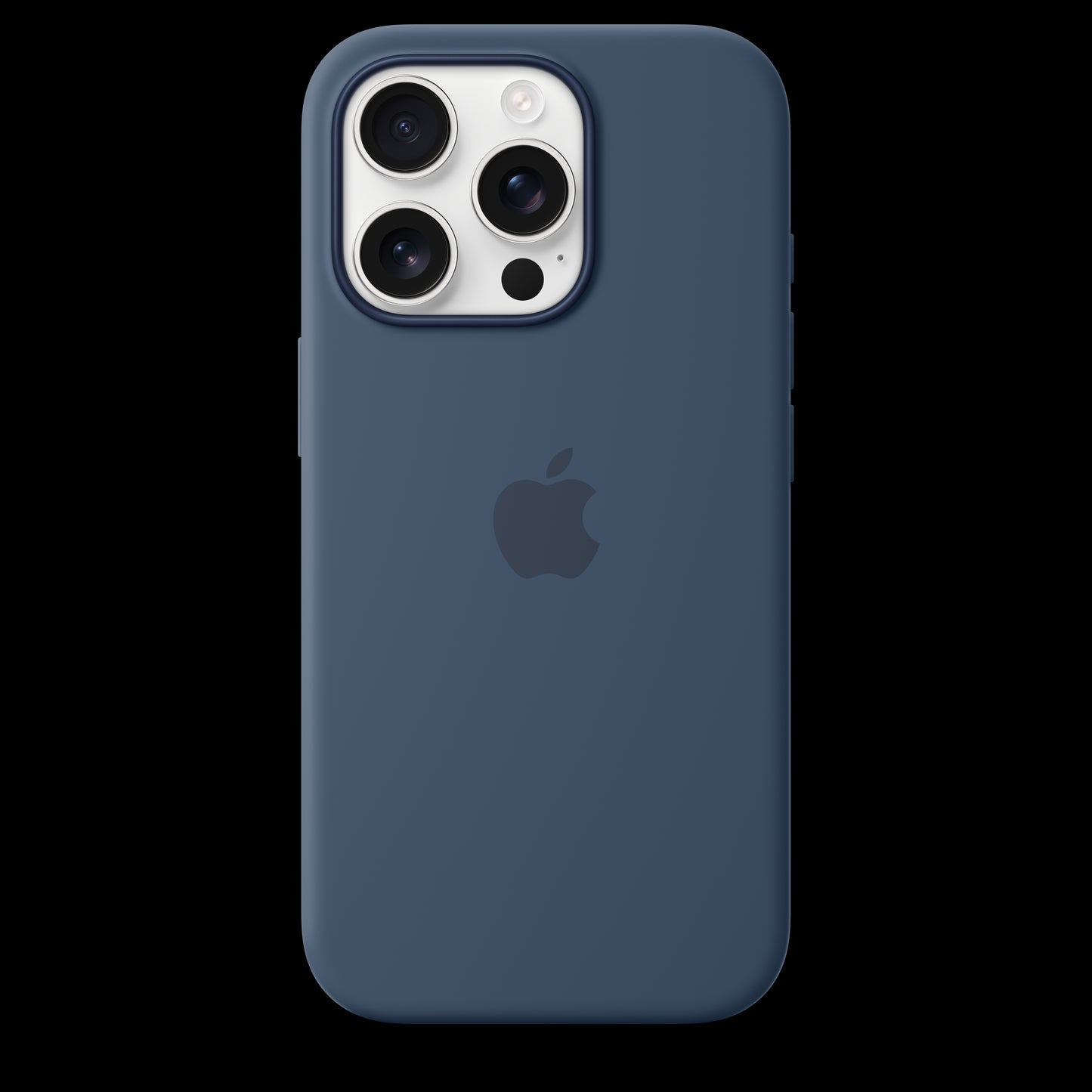 Apple iPhone 16 Pro Silicone Case with MagSafe - Denim - MYYK3ZM/A (2024)