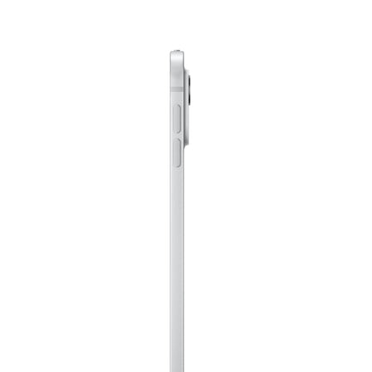 (Open Box) Apple 13-in iPad Pro (M4) Wi-Fi + Cellular 256GB with Standard Glass - Silver - MVXT3LL/A (May 2024)