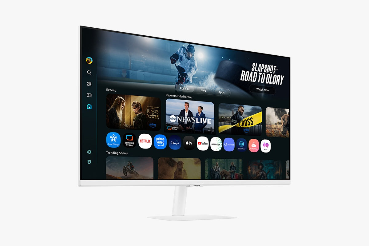 Samsung 32-in Smart Monitor M7 M70F 4K Samsung Vision AI - White - LS32FM703UNXZA