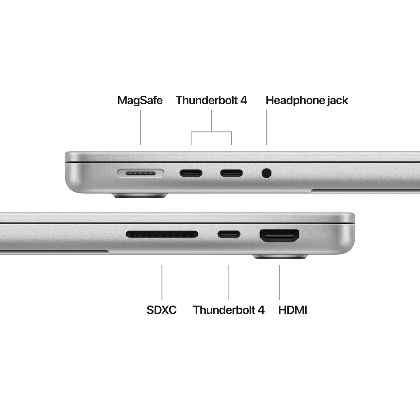 Apple 14-inch MacBook Pro: M4 chip with 10C CPU / 10C GPU, 1TB SSD, 16GB Memory - Silver MW2X3LL/A (Fall24)