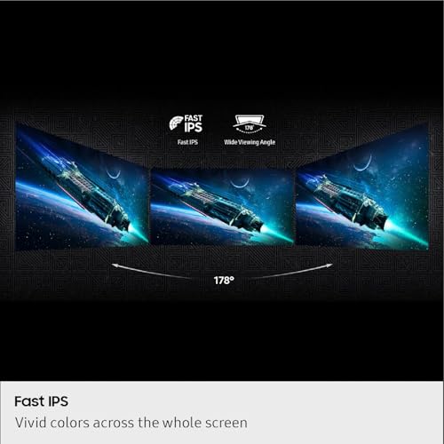 (Open Box) Samsung 27-in QHD, IPS, 180Hz, 1ms, G-Sync - LS27FG502ENXZA