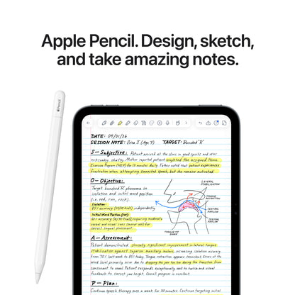 Apple iPad mini Wi-Fi 256GB Nano-texture glass - Starlight (A20 Pro) - ML2T4LL/A