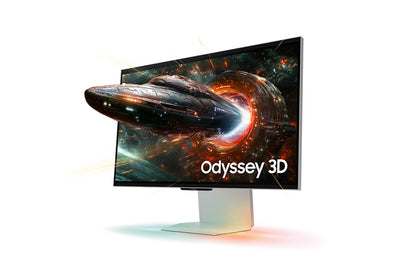 Samsung 27-in Odyssey 3D G90XF 4K 165Hz Gaming Monitor - LS27FG900XNXZA