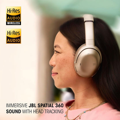 JBL Tour One M3 Over Ear Noise Cancelling Headphone w/ Smart Tx Control - Latte