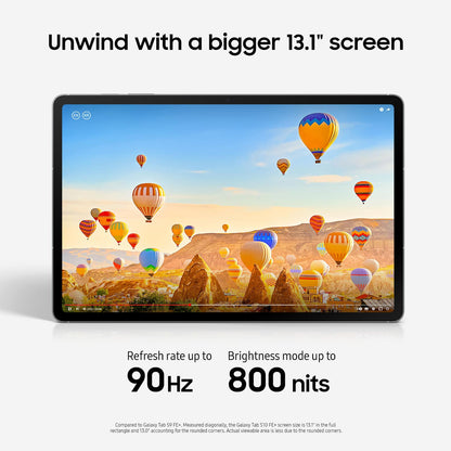 Samsung Galaxy Tab S10 FE+ 13.1" Tablet, 128 GB, Silver - SM-X620NZSAXAR