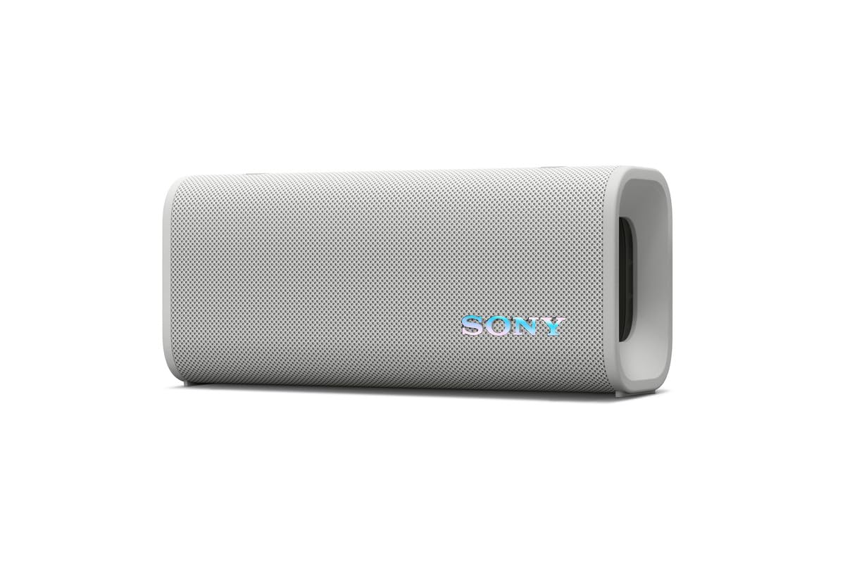 Sony ULT Field 3 Wireless Portable Bluetooth Speaker, Waterproof, 24 Hour Battery and Shoulder Strap (SRSULT30W), Off White