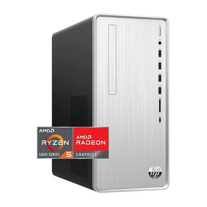 HP Pavilion Desktop Computer, Ryzen 5 5600G, 12GB, 512GB, Wired Keyboard and Mouse (TP01-2040, 2022)