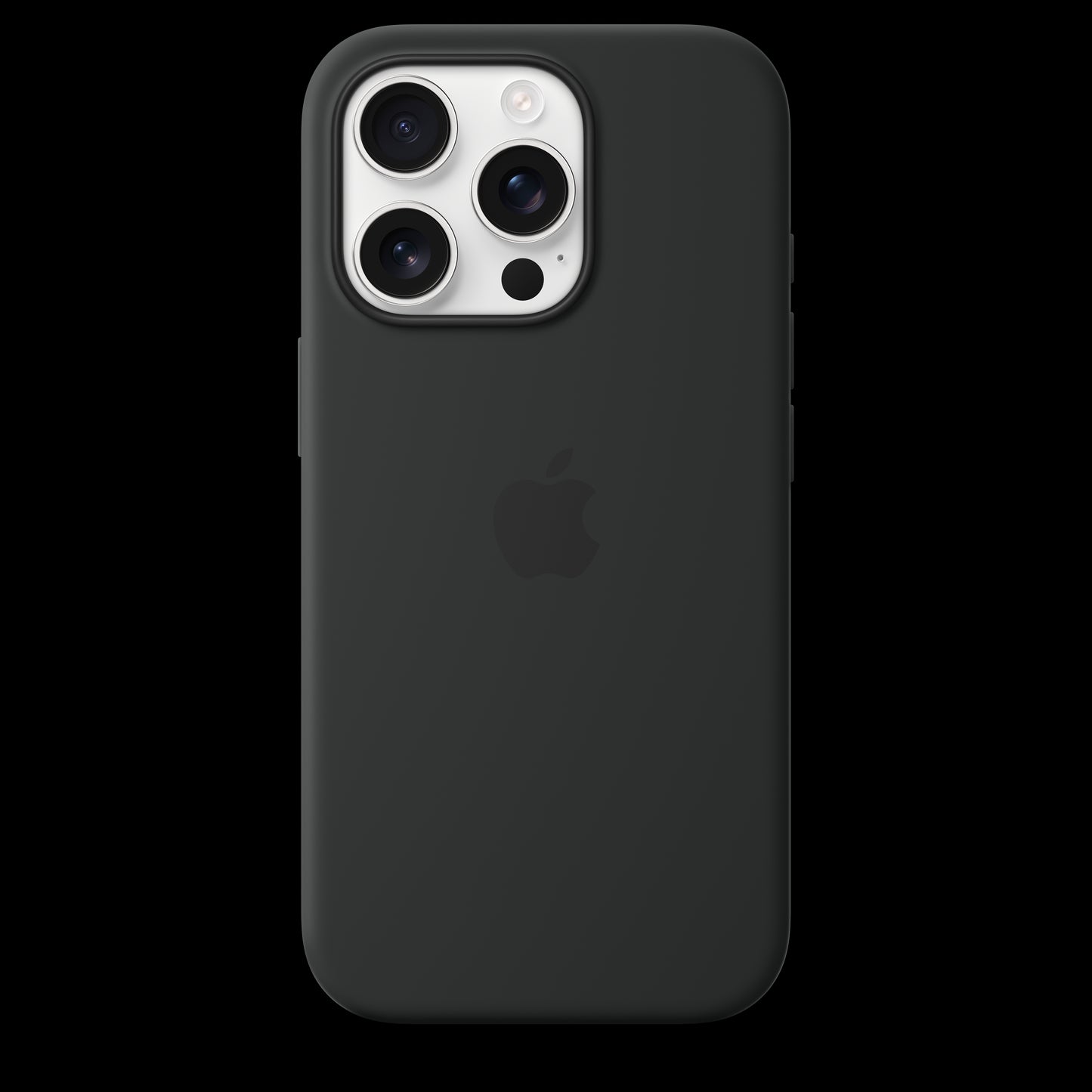 Apple iPhone 16 Pro Silicone Case with MagSafe - Black - MYYJ3ZM/A (2024)