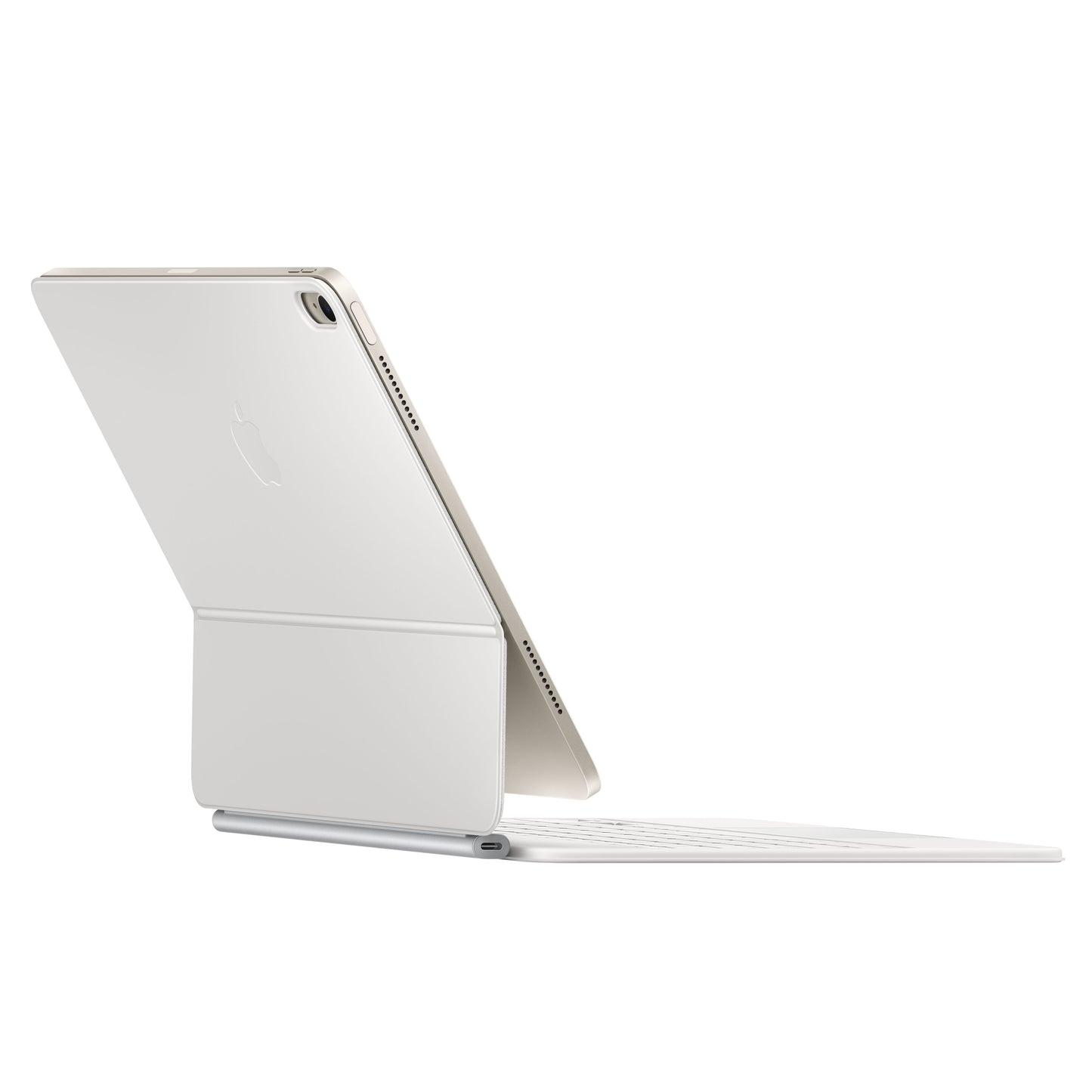 (Open Box) Apple Magic Keyboard for iPad Air 13-inch (M3) - US English - White - MDFW4LL/A - for (7th Gen)