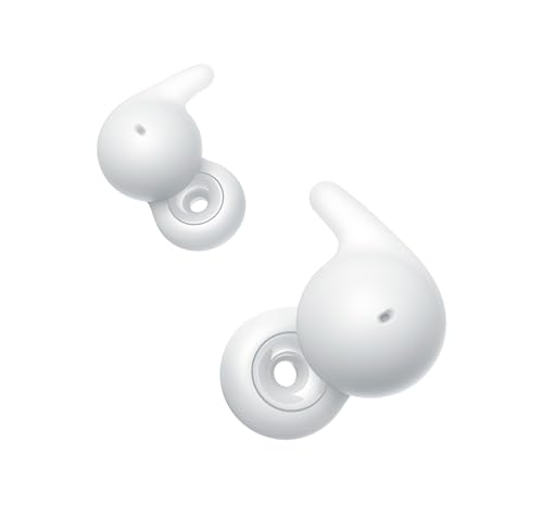 Sony LinkBuds Open Wireless Earbud Headphones with an Open-Ring Design, White