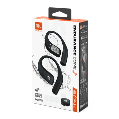 JBL Endurance Zone Bluetooth Wireless Waterproof Earbuds - Black