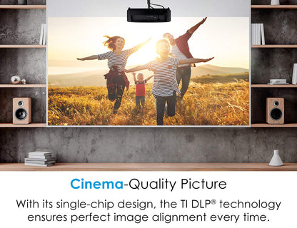 Optoma HD146X High Performance Projector for Movies & Gaming, 3600 Lumens, 16ms Response
