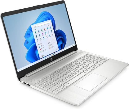 (Open Box) HP 15.6-in Touchscreen Laptop Computer i3-1115G4 8GB RAM 256GB SSD Natural Silver