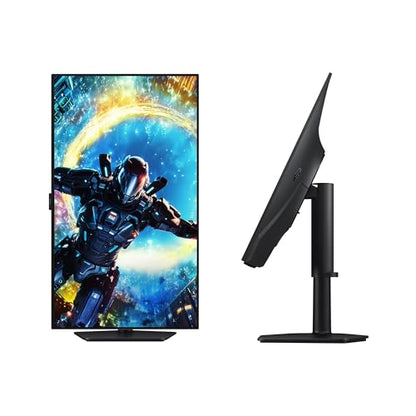 Samsung 32-in Computer Monitor - WOLED, UHD, 165Hz (DLG FHD 330Hz), Black Design, HAS - LS32HG732SNXZA (2026)