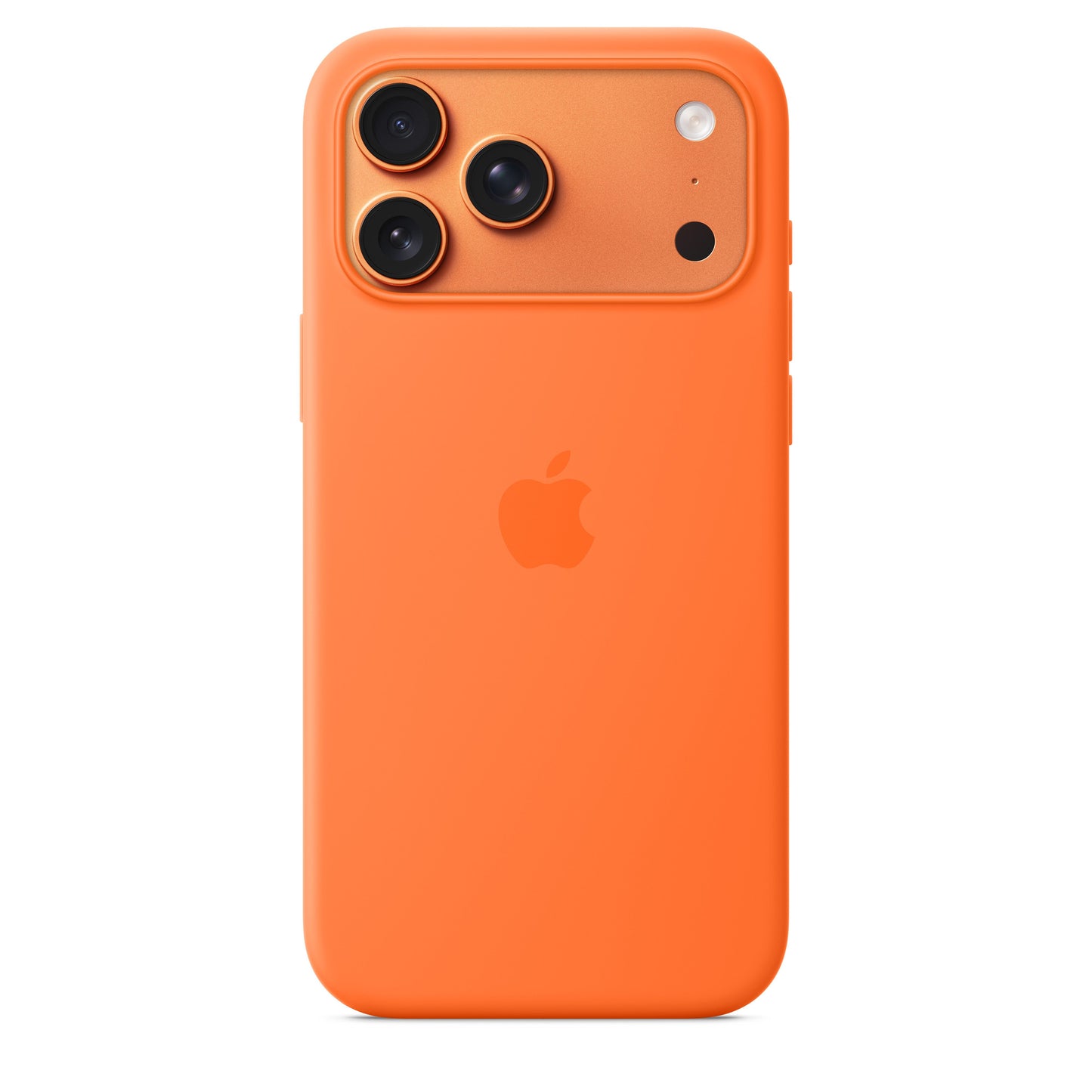 Apple iPhone 17 Pro Max Silicone Case with MagSafe – Orange - MGFL4ZM/A