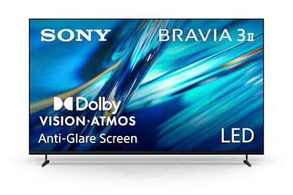 Sony BRAVIA 3 II 75-in class 4K HDR LED Google TV with Gemini - K75XR30M2 (2026)