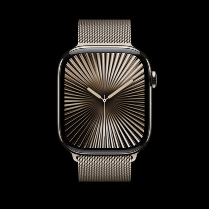 Apple 46mm Natural Milanese Loop - M/L - MXMQ3AM/A (2024)