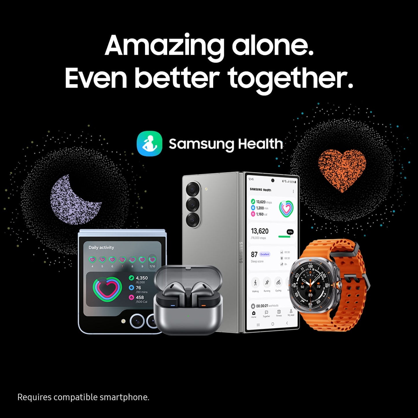 Samsung Galaxy Watch Ultra Titanium Smartwatch 47mm LTE - Silver - SM-L705UZS1XAA