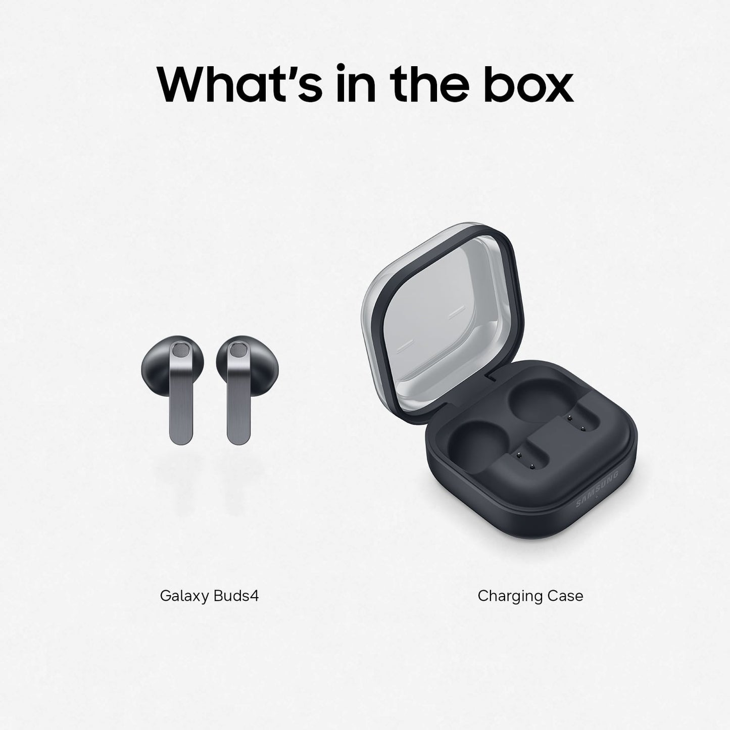 Samsung Galaxy Buds4 Bluetooth Wireless Earbud Headphones - Black - (US Version SM-R540NZKAXAR)