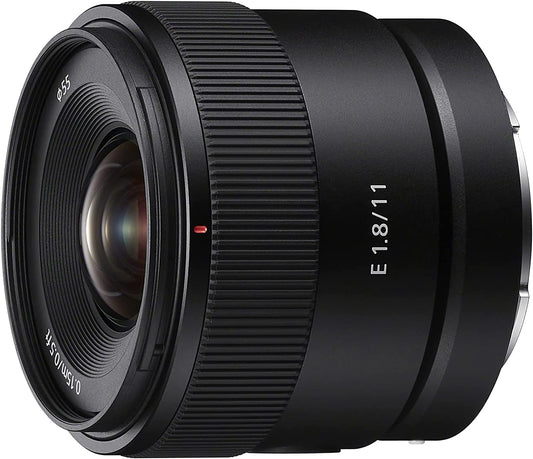 (Open Box) Sony E 11mm F1.8 APS-C Ultra-Wide-Angle Prime for APS-C Cameras - SEL11F18