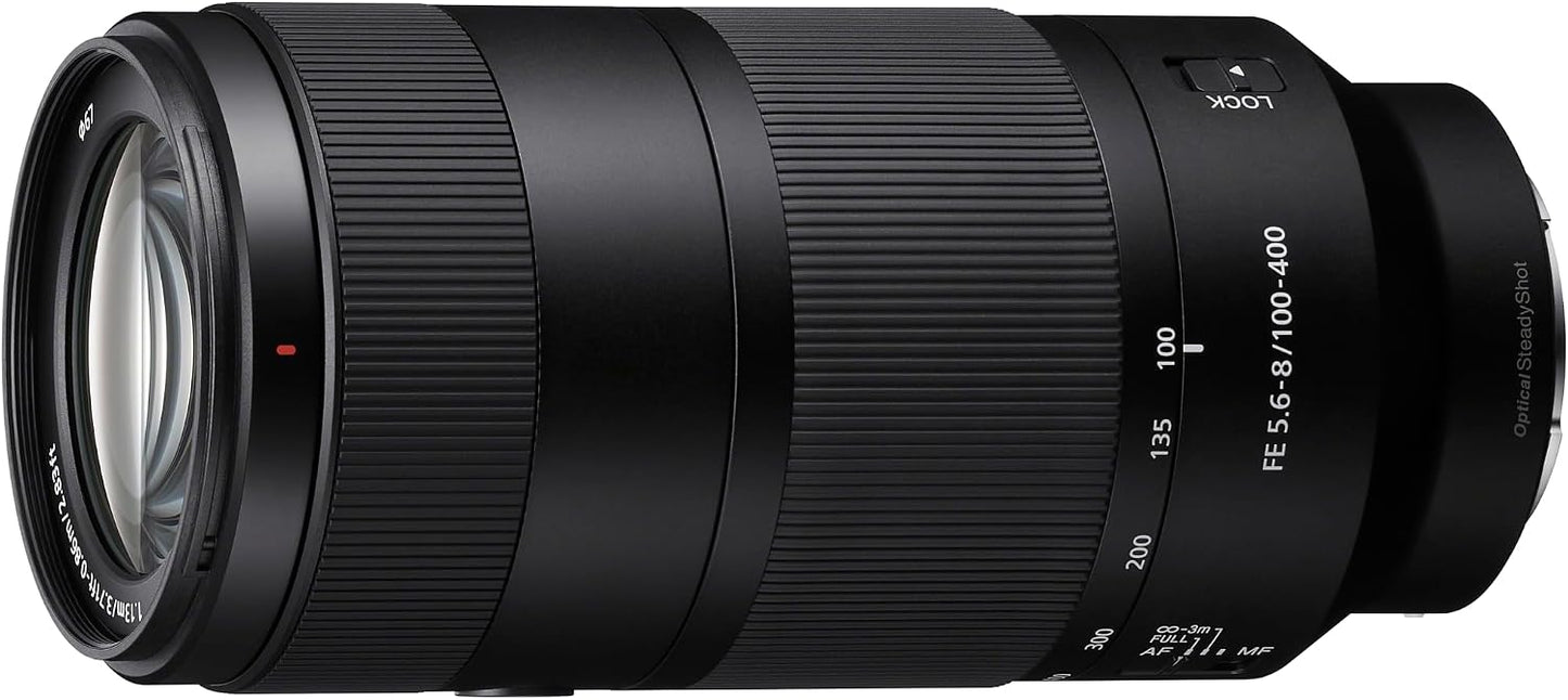 Sony FE 100-400mm F5.6-8 OSS DSLR Lens - SEL100400