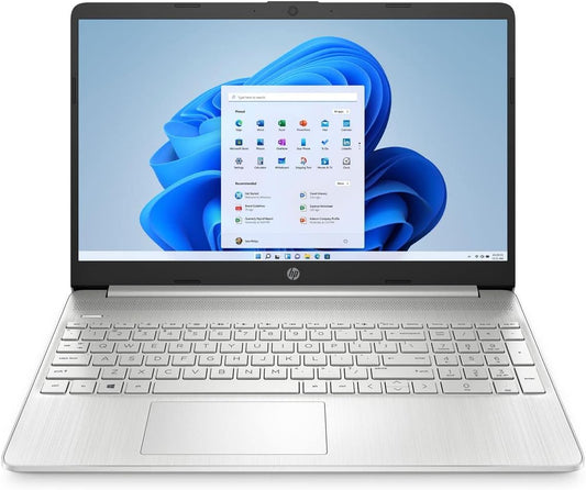 (Open Box) HP 15.6-in Touchscreen Laptop Computer i3-1115G4 8GB RAM 256GB SSD Natural Silver