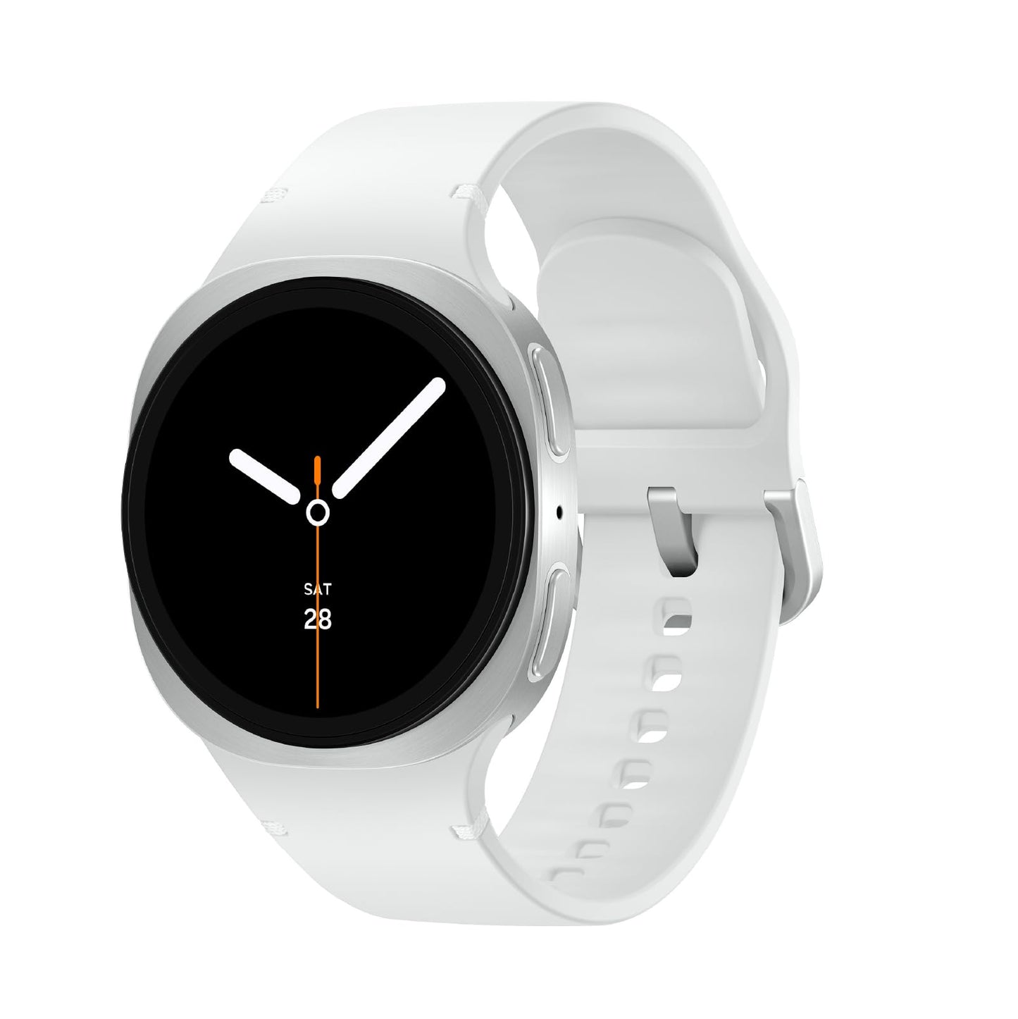 Samsung Galaxy Watch8 Cellular LTE Aluminum Smartwatch 40mm BT - White - (2025, SM-L325UZSAXAA)