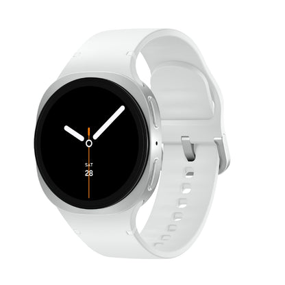 Samsung Galaxy Watch8 Cellular LTE Aluminum Smartwatch 40mm BT - White - (2025, SM-L325UZSAXAA)