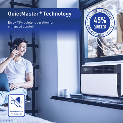 Friedrich Kuhl, Slide-out, Smart Window Air Conditoner AC, Small, Inverter, Cool Only, 12k BTU, 115V, CA Compliant